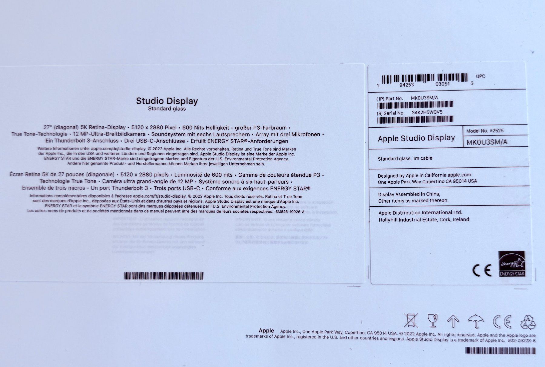 Apple Monitore: Apple Studio Display, BOX ONLY – Gebraucht aus Egg b. Zürich von TuttiAnibis 7