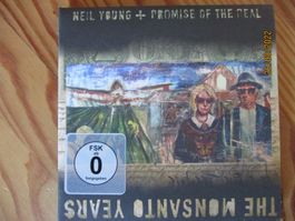 Neil Young --  Monsanto Years,  CD + DVD