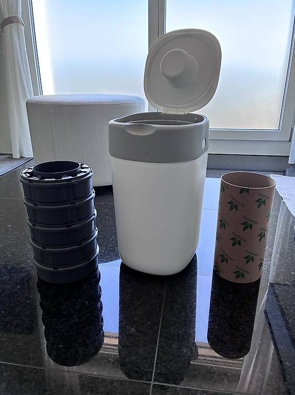Tommee Tippee Cestini per rifiuti: Windeleimer inkl. Kassetten – Usato da Wädenswil venduto da Franck57 2