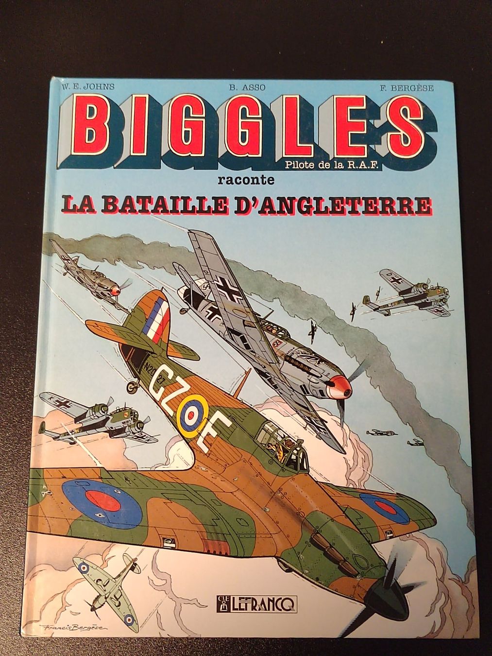 BD: Biggles La Bataille d'Angleterre – D'occasion à Fribourg par noo_75x7