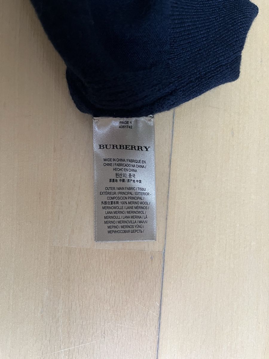 Burberry Maglioni & Felpe: Originaler Burberry Wollpullover – Usato da Zürich venduto da domeka 3