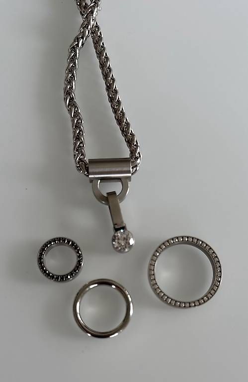 Catenine: Edelstahl Design Hals Kette – Usato da Maur venduto da Hausi5 4