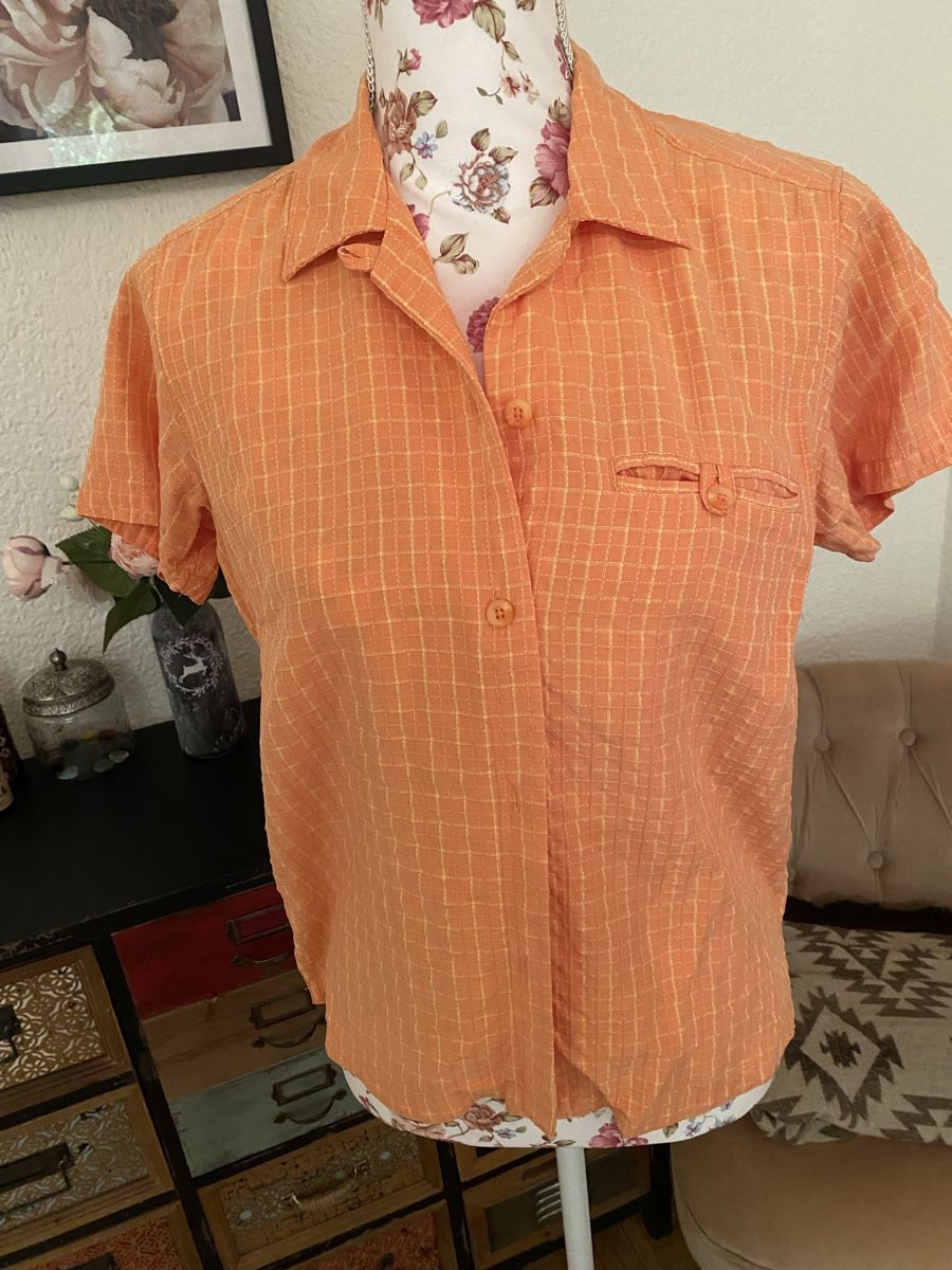 Columbia Blusen: Columbia Outdoor Wanderbluse orange Gr S – Gebraucht aus Schönenberg ZH von Pfupfli1