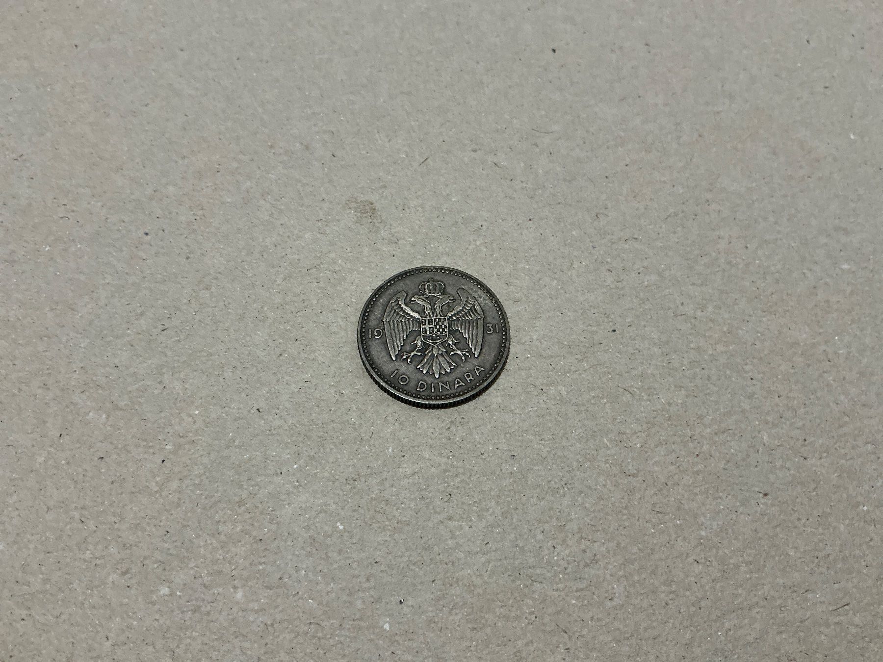Tutti le monete: 10 Dinar Serbien 1931 Silber – Usato da Oberurnen venduto da Numi2000