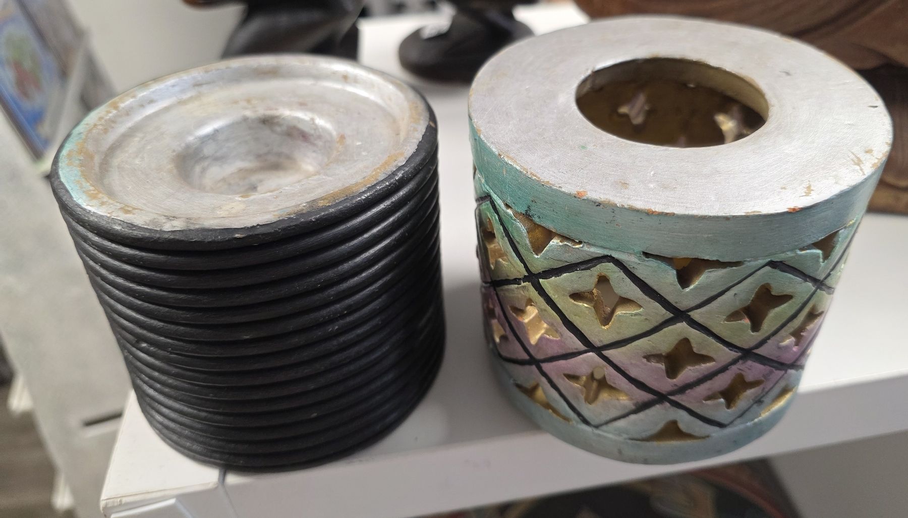 Portacandele: Bougeoir Marrocain ancien – Usato da Vernier venduto da 19pigments 1