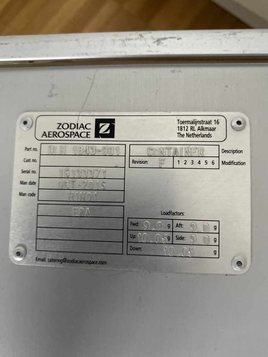 Baucontainer: Air Galley Box THY – Gebraucht aus Obernau von vwb_q66l 2