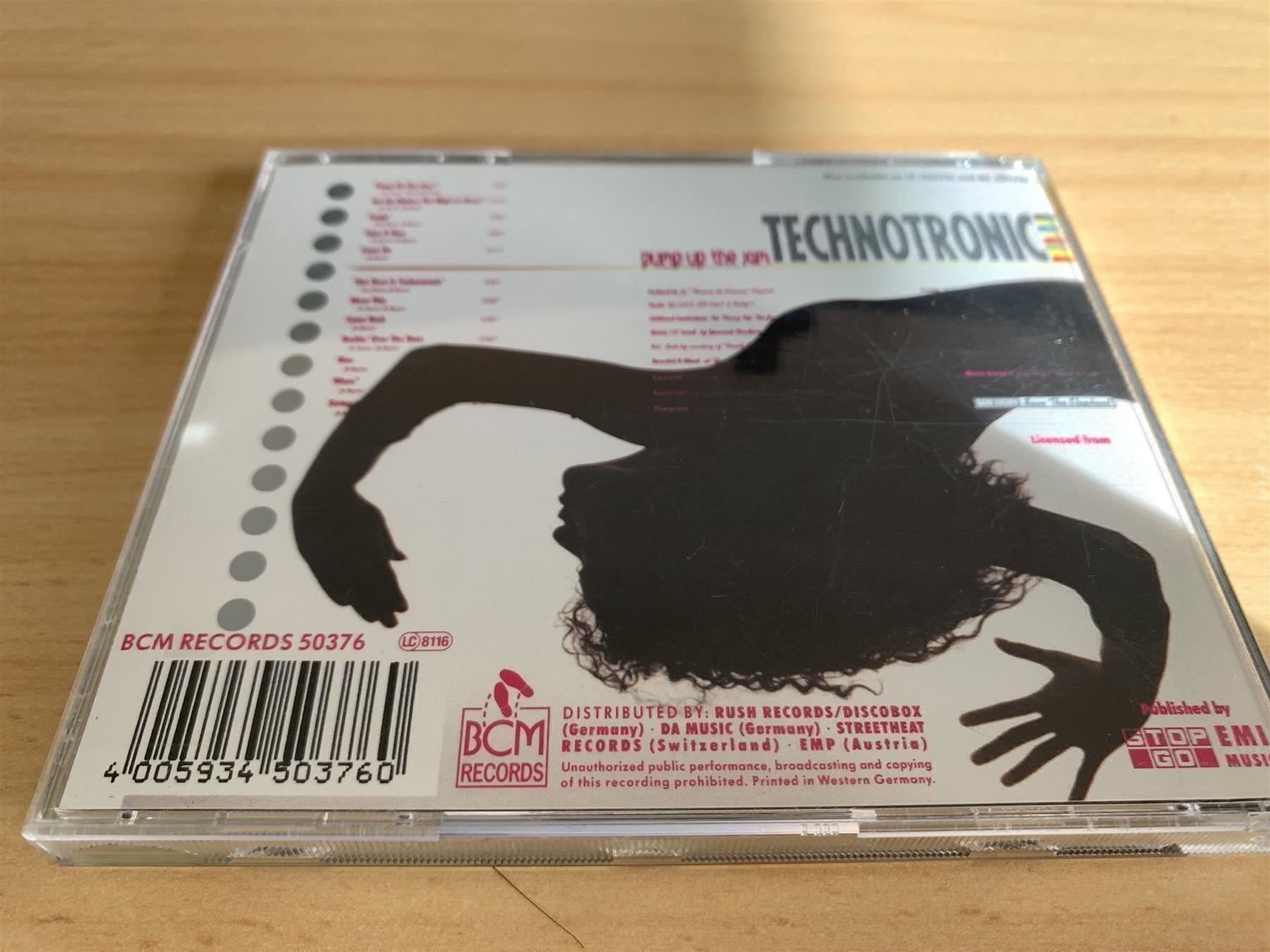 CD: Technotronic – Pump Up The Jam – Usato da Rikon im Tösstal venduto da Alpenmutz 1