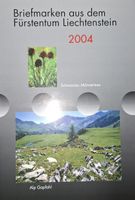 Jahresserie Liechtenstein 2004 Frankaturwert 43.95