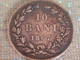 10 Bani Romania 1867