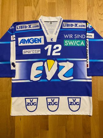 ORIGINAL EV ZUG # 12 DELLA ROSSA TRIKOT 2005/06 EVZ L