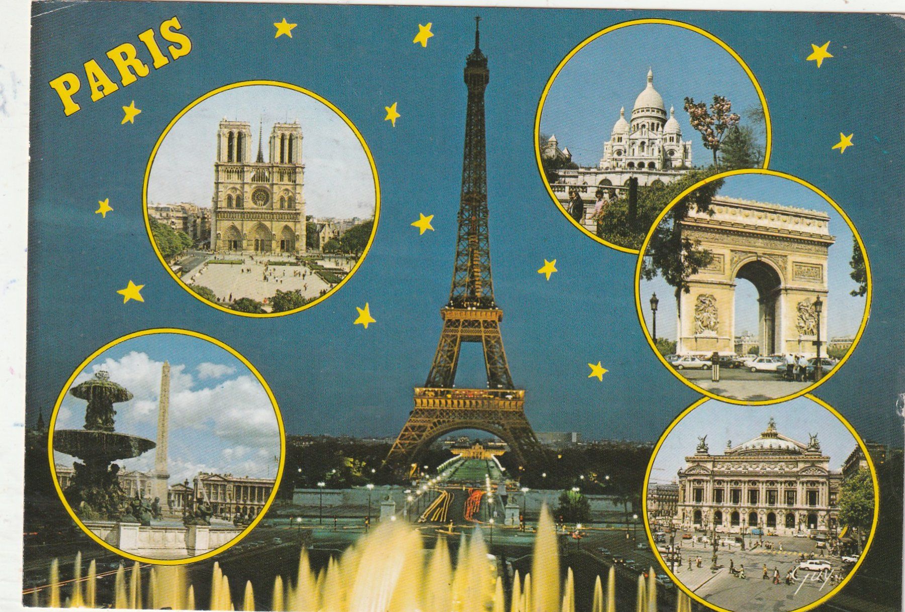 Cartes postales: Paris – D'occasion à Lumbrein par made02