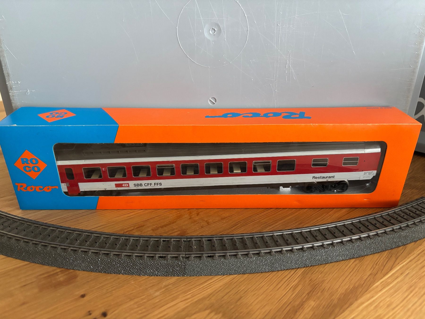 Märklin Modellini di ferrovie: Restaurantwagen SBB - Roco 44228A – Usato da Bremgarten AG venduto da Trombone98 3