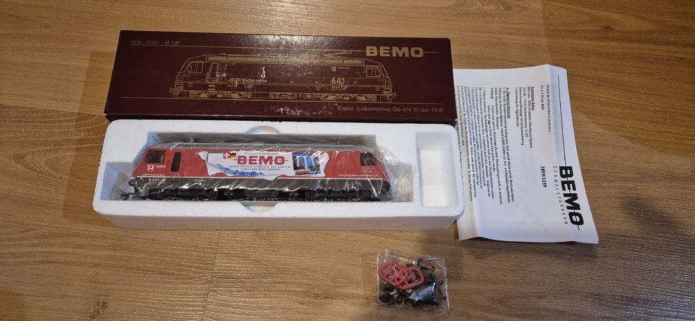 Bemo Modelleisenbahnen: Bemo 1259 115 RhB Ge 4/4III 645 Bemo – Gebraucht aus Illhart von Markus203 6