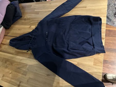 SikSilk Hoodie XS, Dunkelblau - Top Zustand für den Winter!