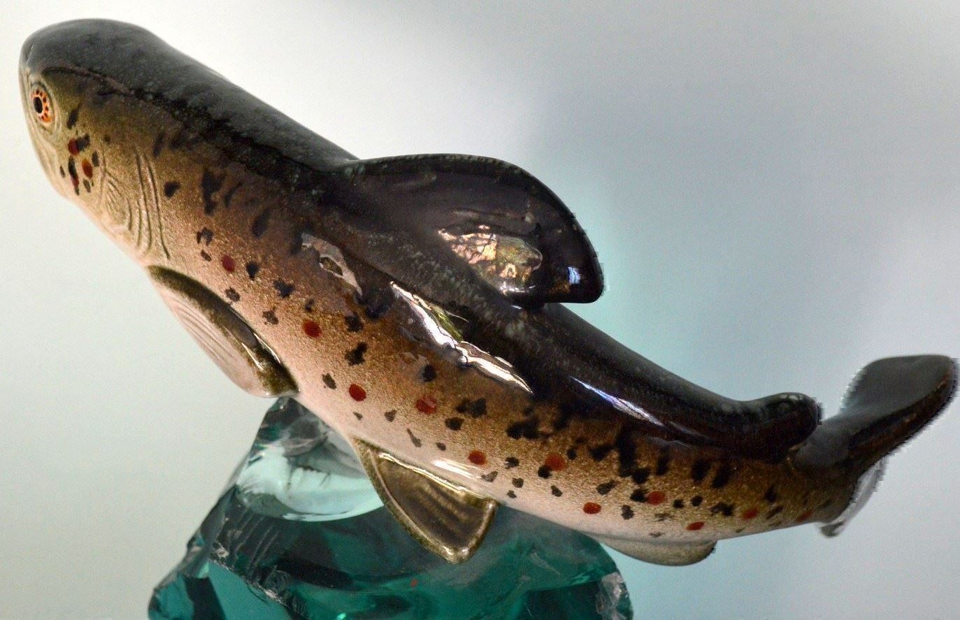 Bicchieri: Glasfische / Poisson en verre 4 kg – Usato da Collonges venduto da Auganien 4