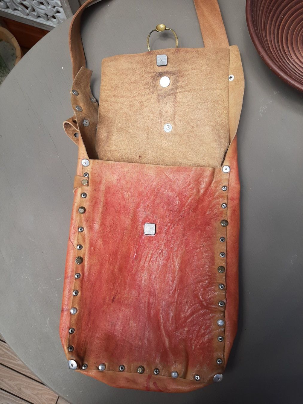 Taschen: lässige boho Leder Tasche Handwerkskunst Handwerkermarkt – Gebraucht aus Bern von Preloved.Nile.4.Sale 9