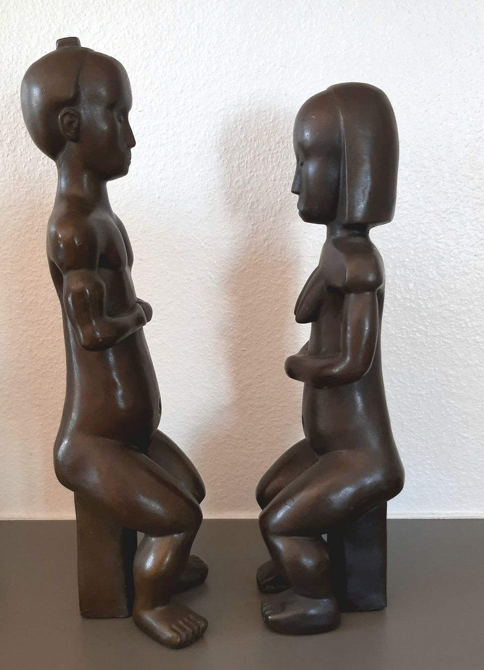Sculture & Statue: Bronze Skulpturen signiert europ. Schule – Usato da Arbon venduto da torso444 1