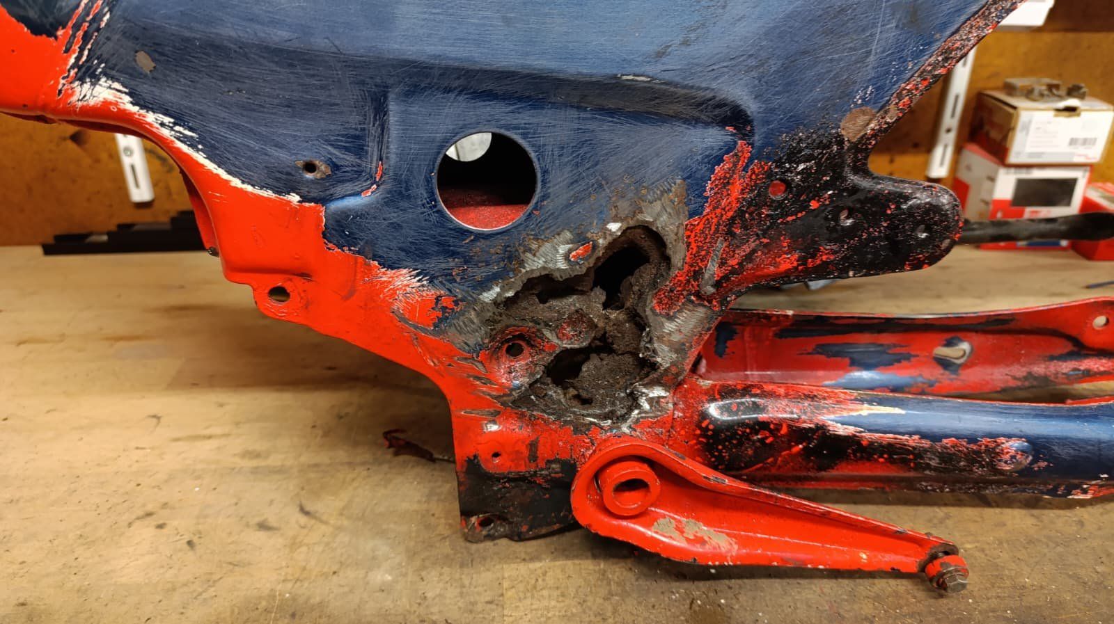 Puch Mofas: Puch Maxi S – Defekt aus Grub AR von Sandroswerkstatt 2
