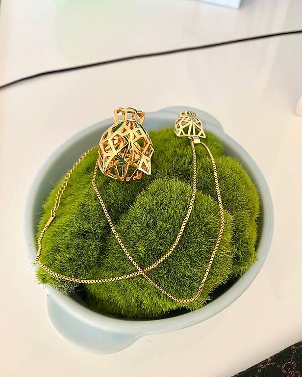 Pendentifs: Pantere ring e ciondolo con catena – Neuf avec emballage d'origine à Lugano par dir_5287 4