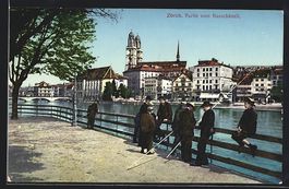 AK Zürich, Partie vom Bauschänzli