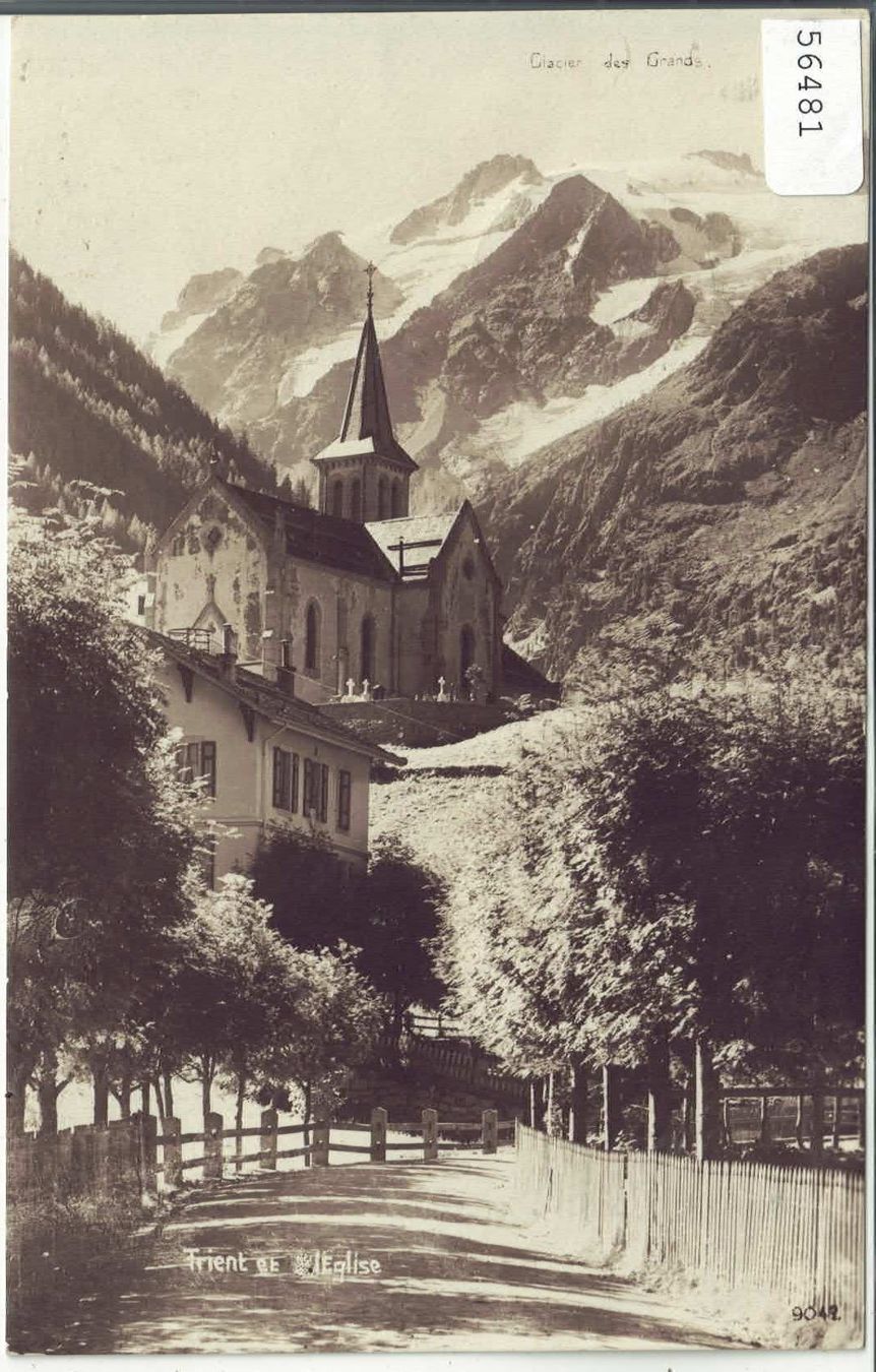 Ansichtskarten: Trient et l'Eglise – Gebraucht aus Ettingen von Kartenplanet