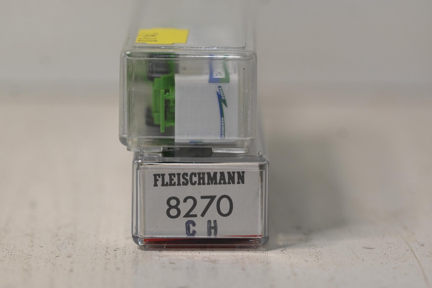 Fleischmann Trains électriques: Hupac Wagen Zingg Hedingen Fleischmann Spur N mit OVP – D'occasion à Laupen ZH par Zmoewe 6