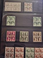 Briefmarken Album 4er Blocks / FDC / Geschenksheft / div.