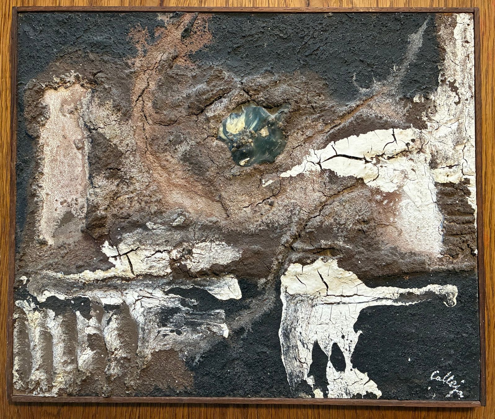 Dipinti: CALLEJA - Impasto Wandrelief - Abtrakte Komposition – Usato da Meinisberg venduto da duveen 1
