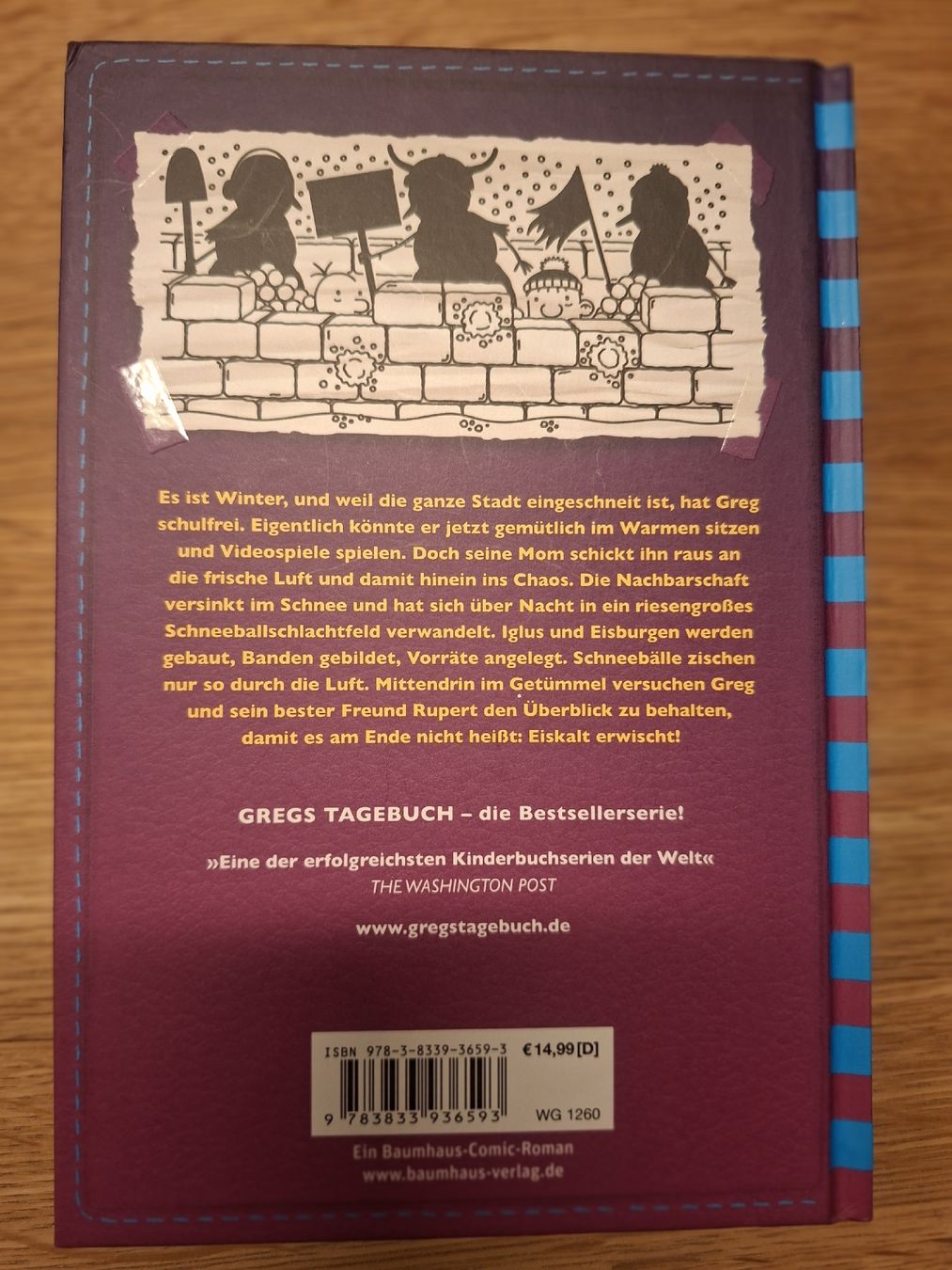 Bücher: Gregs Tagebuch 13 - Eiskalt erwischt – Gebraucht aus Büsserach von Pischteraudi 1