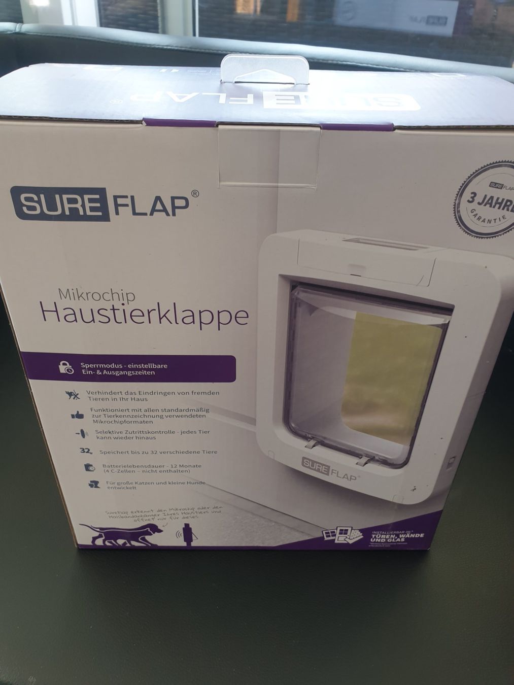 Katzenklappen: SureFlap Mikrochip Haustierklappe Neu OVP – Neu und originalverpackt aus Rickenbach LU von trucker.s 2