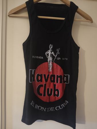 Havana Club Träger Shirt schwarz Grösse S/M gebraucht