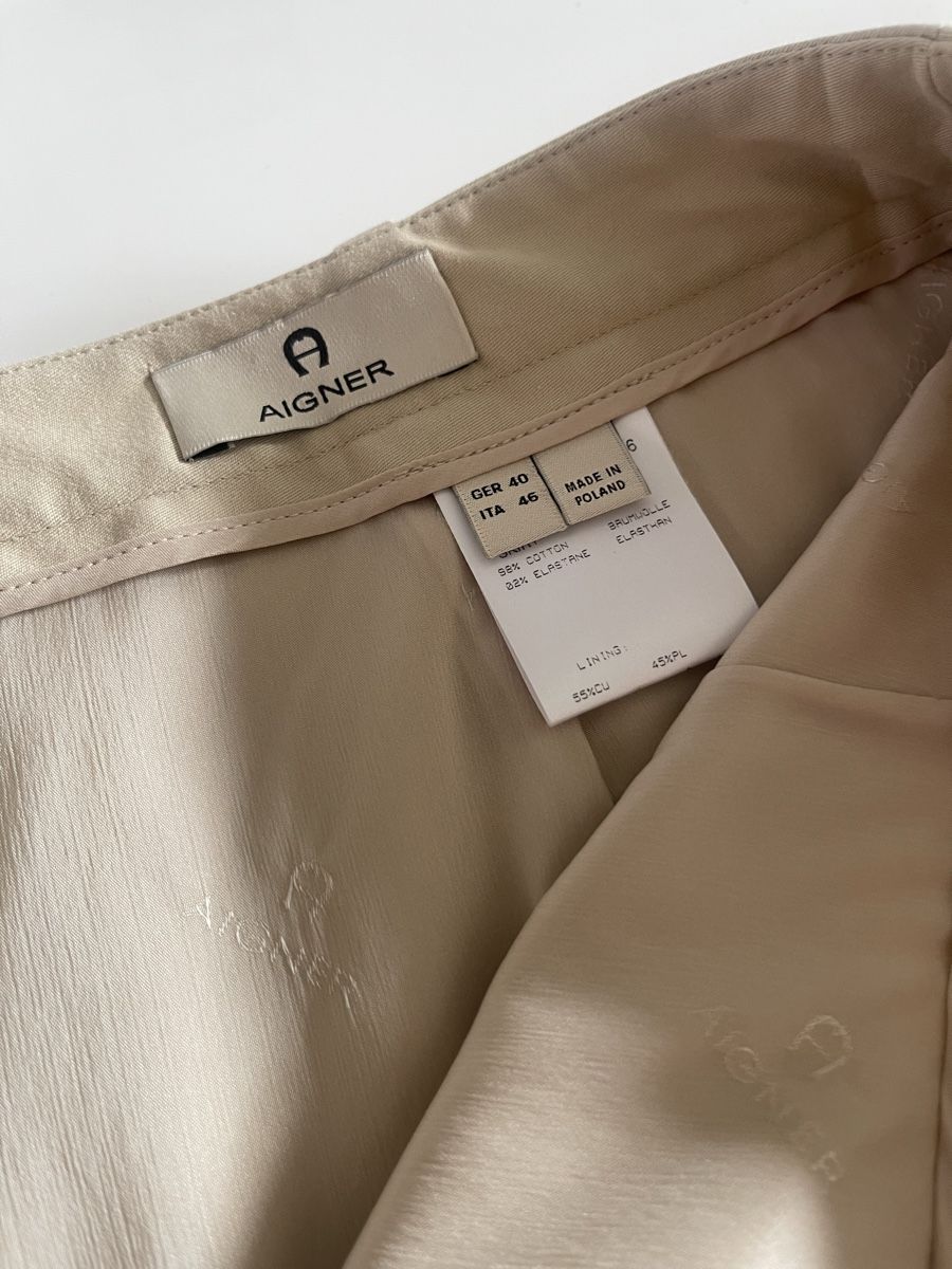 Gonne: AIGNER Designer Rock Gr. 40 Beige – Usato da Zürich venduto da Recode.Fashion 5