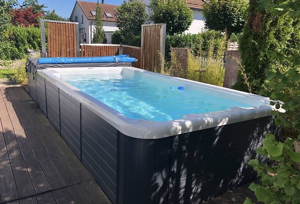 Piscine: Neuwertiger Premium-Schwimmspa 5.90 m – Usato da Niederweningen venduto da gandalf09