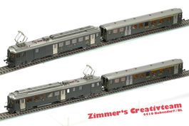 Metropolitan SBB BDe 4/4 Triebwagen + ABt Pilot 749/779, H0