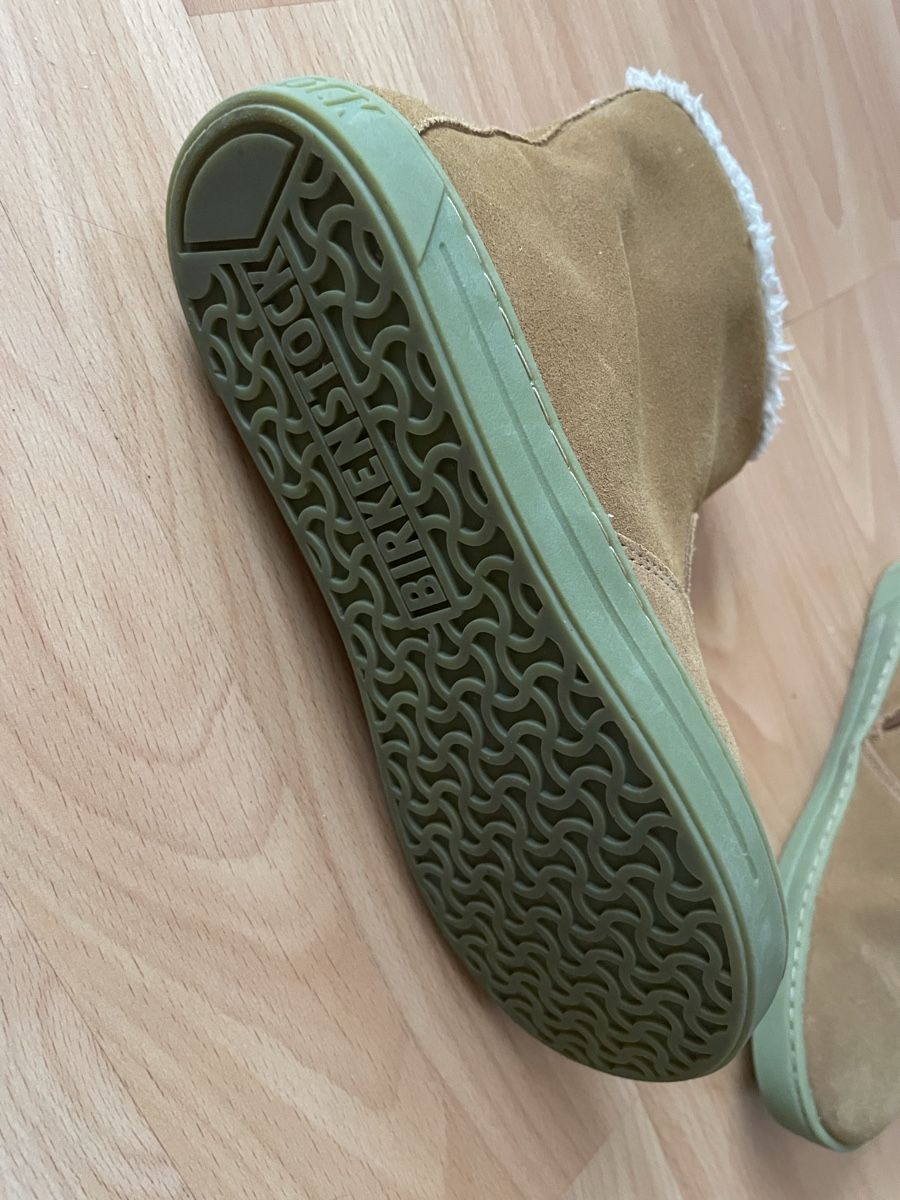 Birkenstock Scarpe da donna: Bottines Birkenstock daim fourrées beige taille 36 – Usato da Lyss venduto da ukiuki21 3