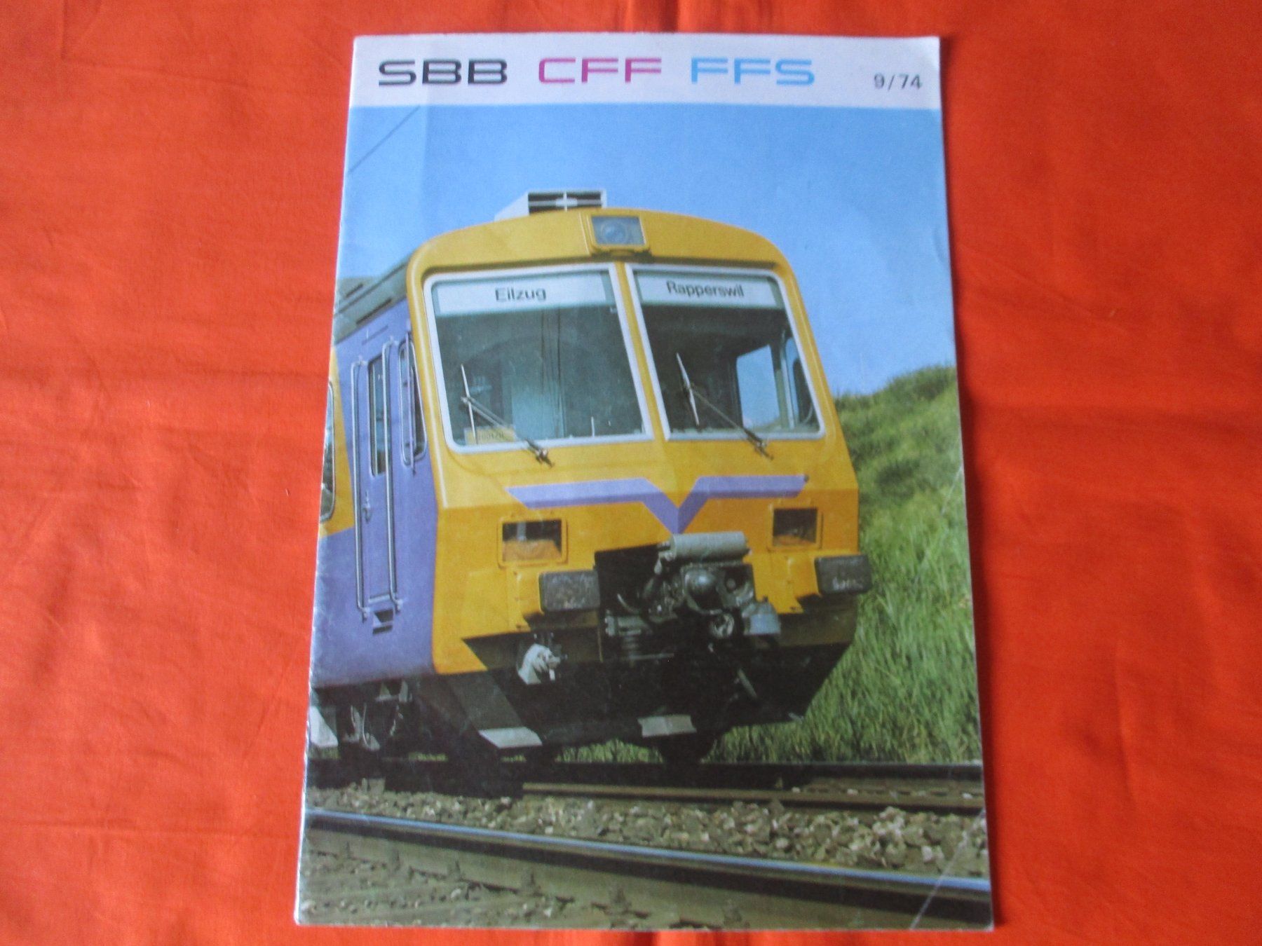 Revues & Magazines: SBB Heft Magazin, 1974 – D'occasion à Birsfelden par alles-muss-raus