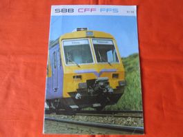 SBB Heft Magazin, 1974