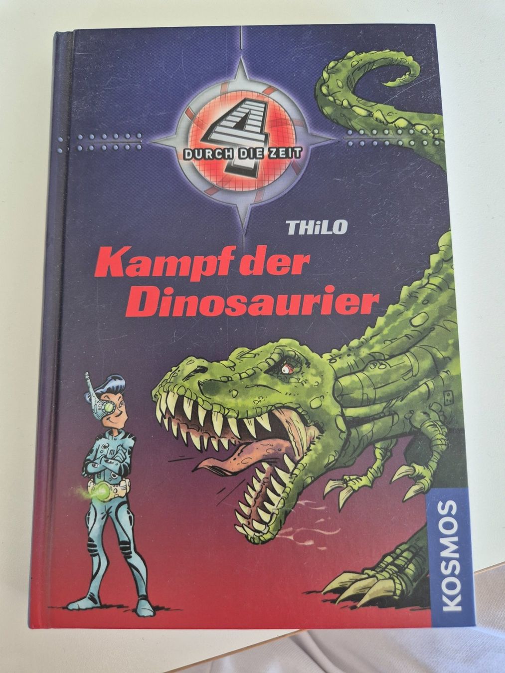 Libri: Kampf der Dinosaurier - 4 durch die Zeit | THiLO – Usato da Jona venduto da CHE.ARG