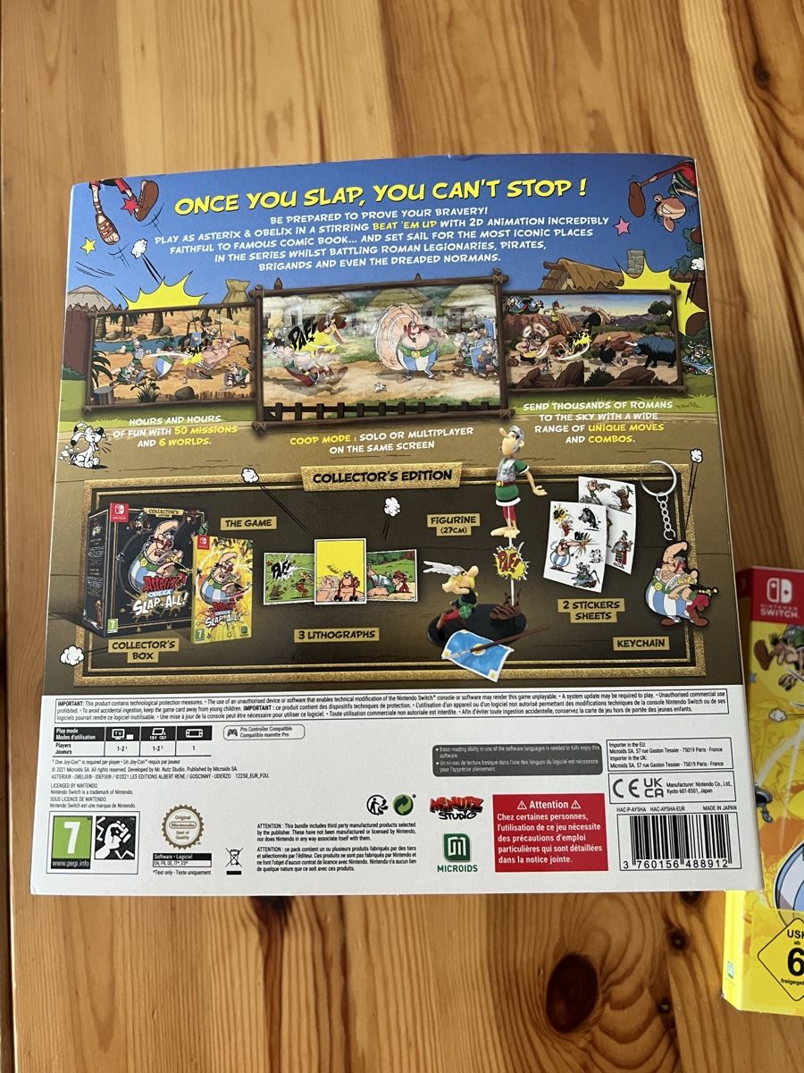 Nintendo Giochi: Asterix & Obelix: Slap them All! Collectors Edition Switch – Nuovo (secondo la descrizione) da Basel venduto da veralt 2