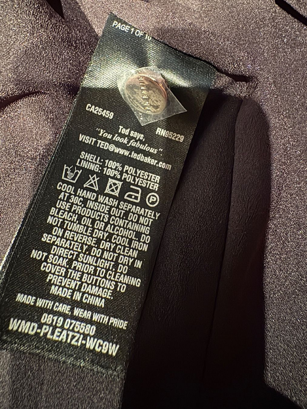 Ted Baker Vestiti: Ted Baker Kleid Grösse M - Top Zustand! – Nuovo (secondo la descrizione) da Wilen b. Wollerau venduto da Posmind 6