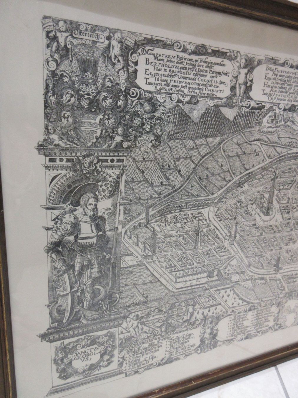 Foto & Immagini: Statt Freyburg im Breysgau 1589 – Usato da Binningen venduto da mondoantico 1