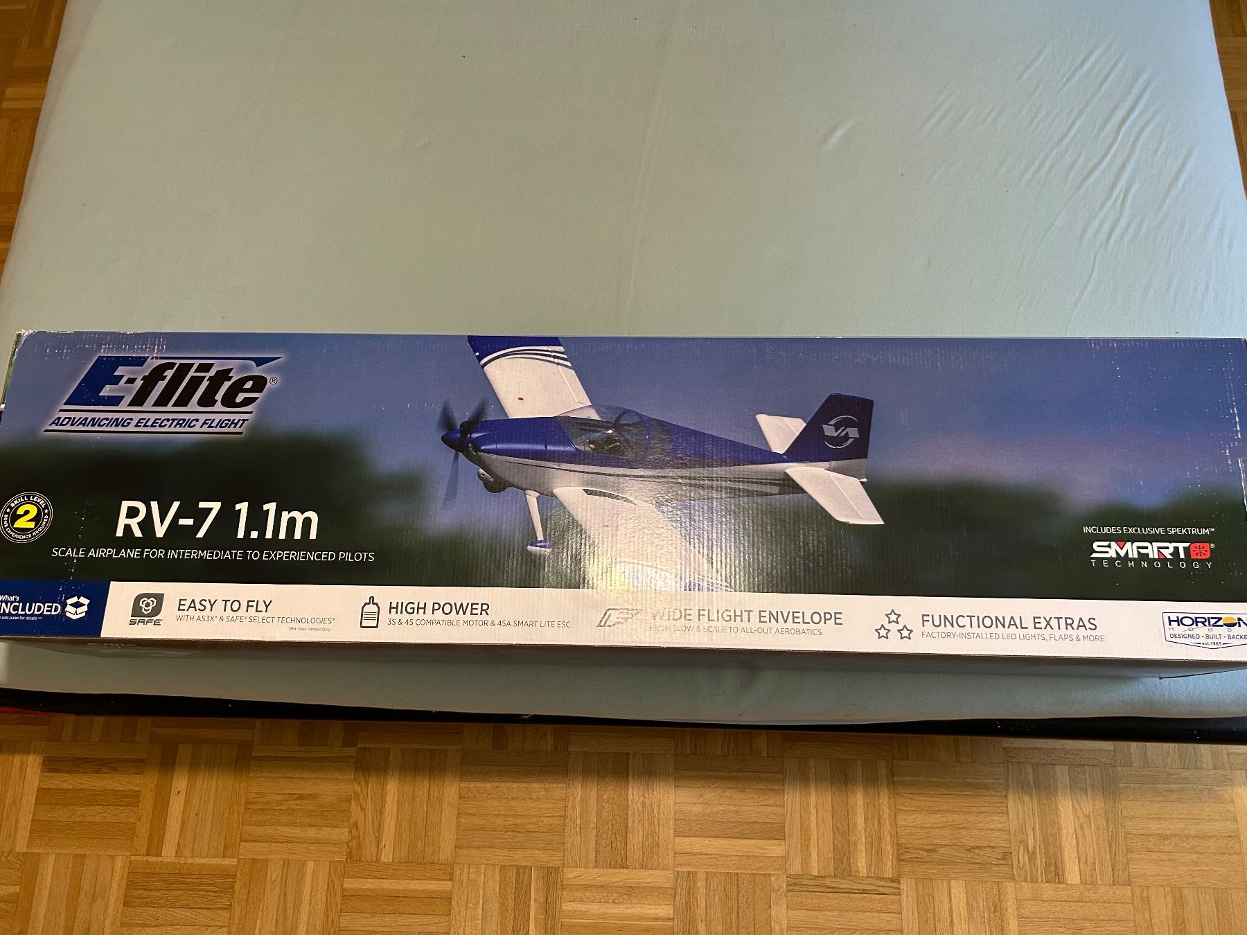 E-Flite Modellismo RC: E-flite RV-7 1.1m BNF Basic with SAFE Select and AS3X – Nuovo (secondo la descrizione) da Biel/Bienne venduto da Madtrix