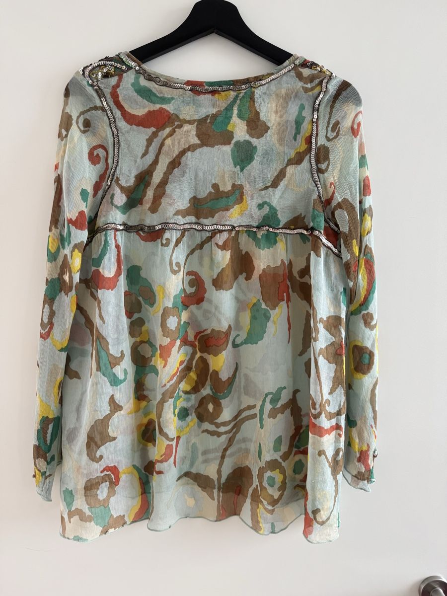 Antik Batik Blusen: Antik Batik Blouse. Boho Chic. Size S. Like new! – Gebraucht aus Vesenaz von nat_mq8l 3
