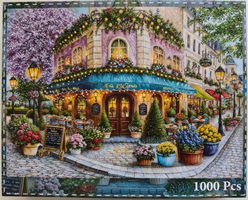 1000 Puzzle HUADADA, Romantic Street Corner, verträumt