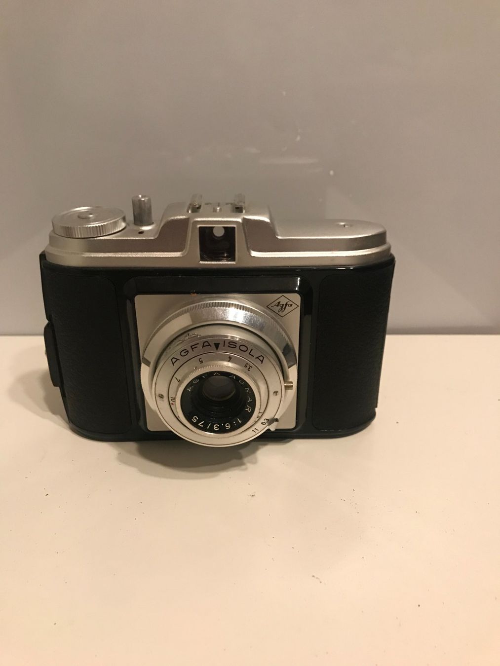Agfa Fotocamera: Agfa Isola + étui Agfa – Difettoso da Corjolens venduto da san_kyv9