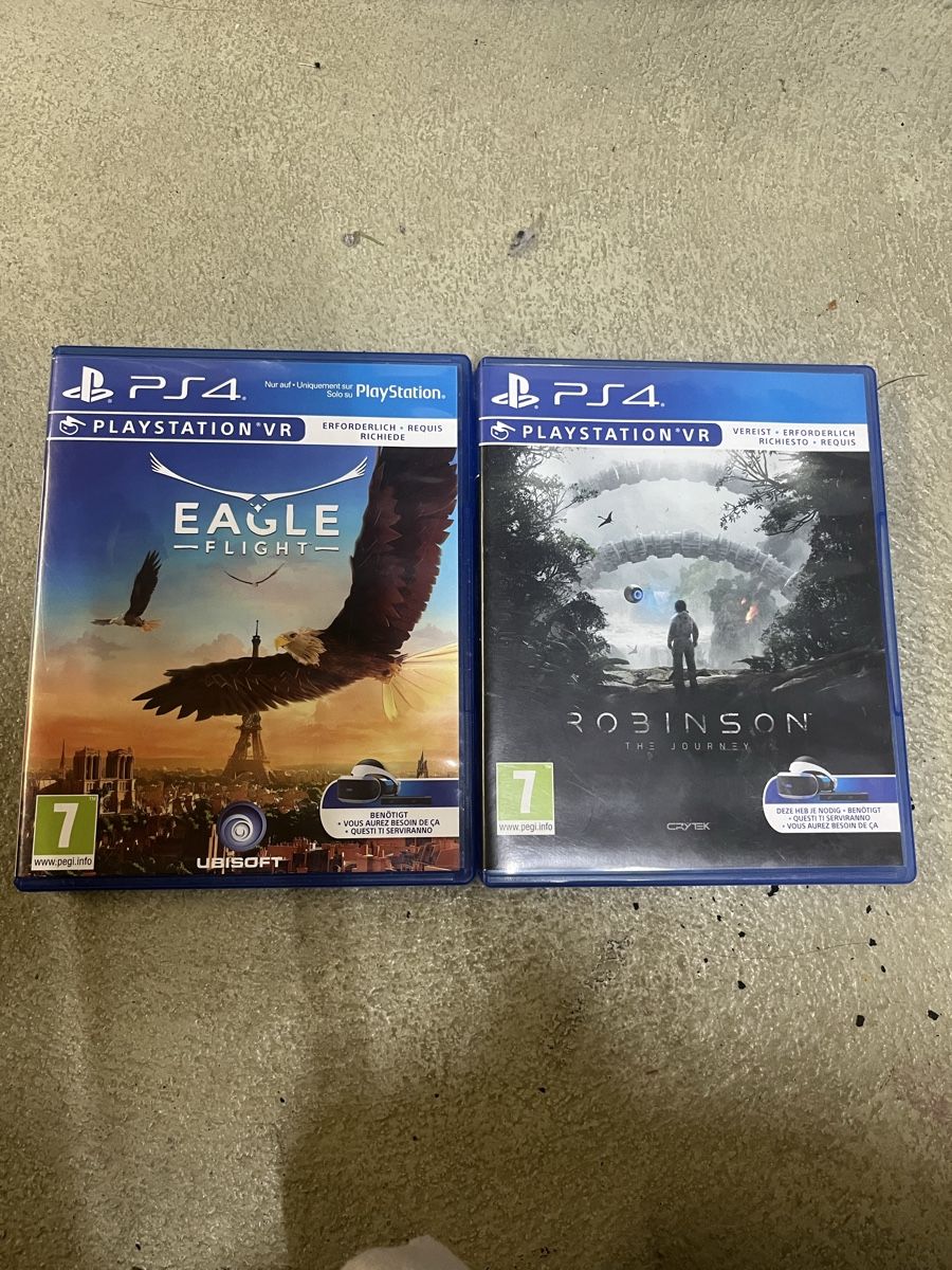 Giochi: PS4 VR Spiele: Eagle Flight & Robinson The Journeys 50 – Usato da Oberglatt ZH venduto da gin_ht6j