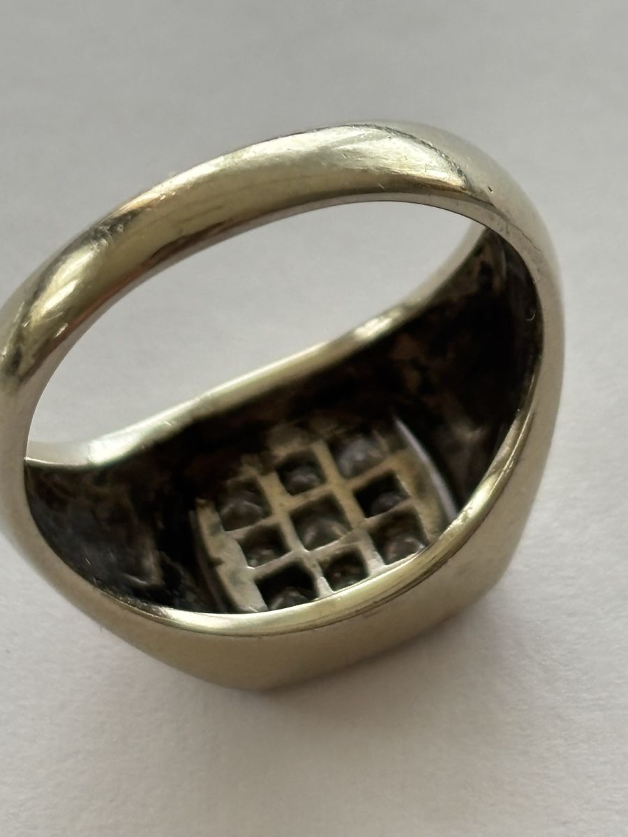 Anelli: Ring Weissgold /Diamanten 18 Karat – Usato da Langnau am Albis venduto da flusspflege 4