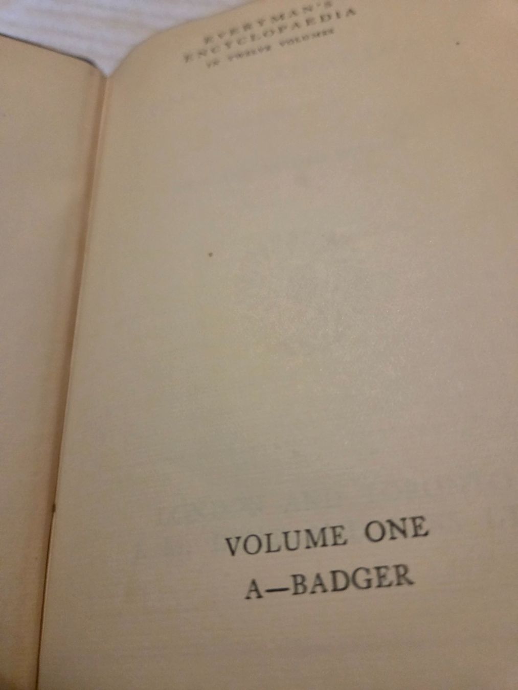 Libri: Everyman's Encyclopediae 1931  1932 – Usato da Genève venduto da canin04 2