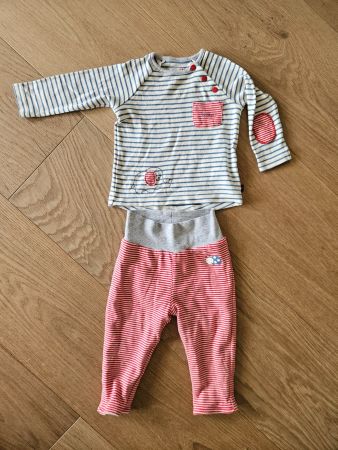 Bornino Set Gr. 62/68 gestreift, Top Zustand für Babys