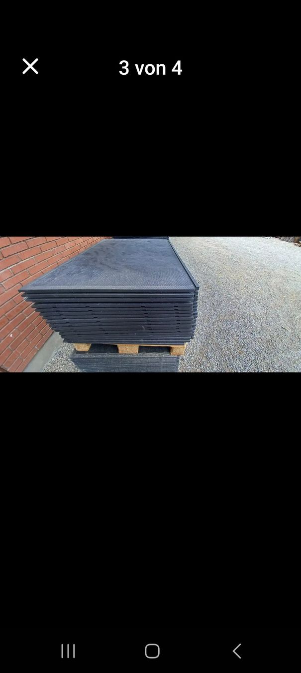 Rivestimenti per pavimenti: Gummimatten/ Lastplatten – Nuovo (secondo la descrizione) da Mellingen venduto da Roat 2